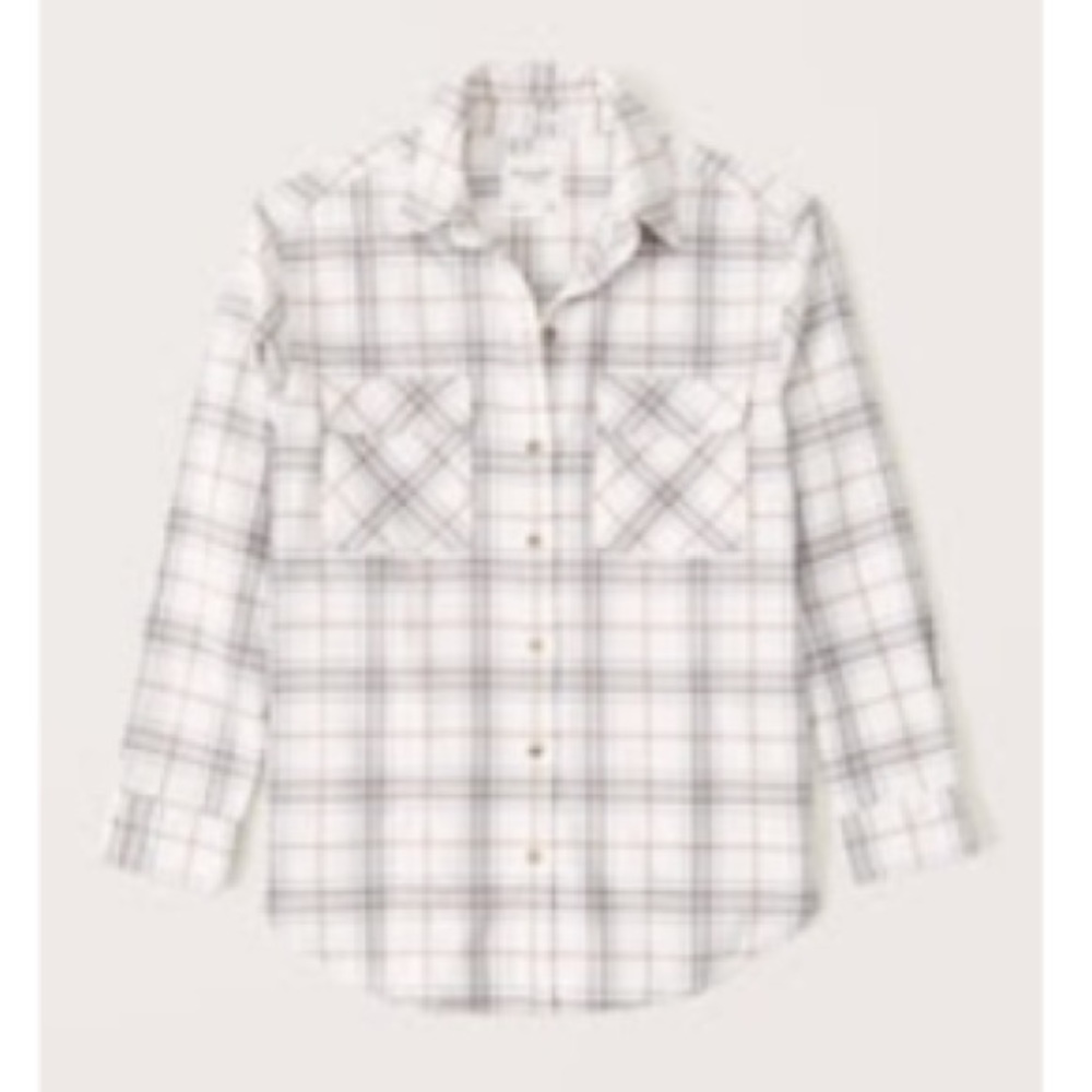 Abercrombie & Fitch women’s oversized flannel